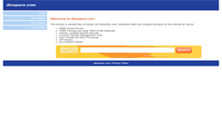Desktop Screenshot of diospace.com